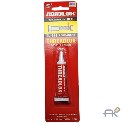 Фиксатор резьбовых соединений УСИЛЕННЫЙ (красный) 6мл ABRO (TL-371)